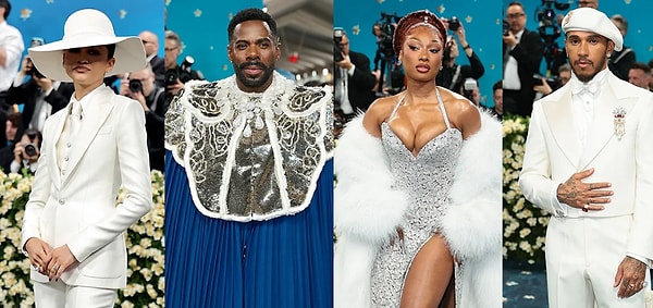 2025 Met Gala kırmızı halısında stil hatalarıyla eleştirilen ünlü isimler, after party'lerde adeta yeniden doğdu! Görseli