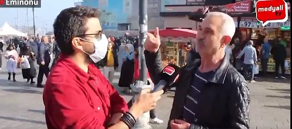 Yıllarca önce sokak röportajında “derin devlet” ve Sedat Peker övgüsü yapmış.