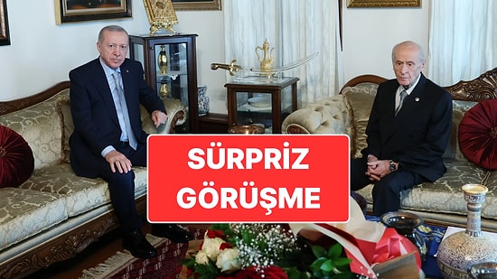 Hastalıktan Sonra İlk Kez: Cumhurbaşkanı Erdoğan, Devlet Bahçeli’yi Evinde Ziyaret Etti
