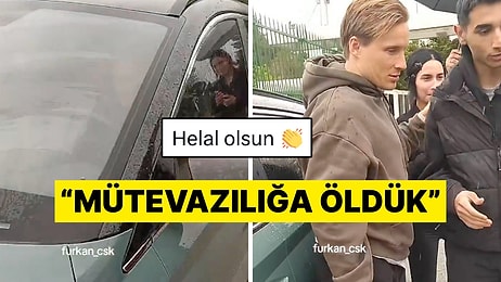Svensson’un Yağmura Rağmen Gösterdiği İncelik Beğeni Topladı