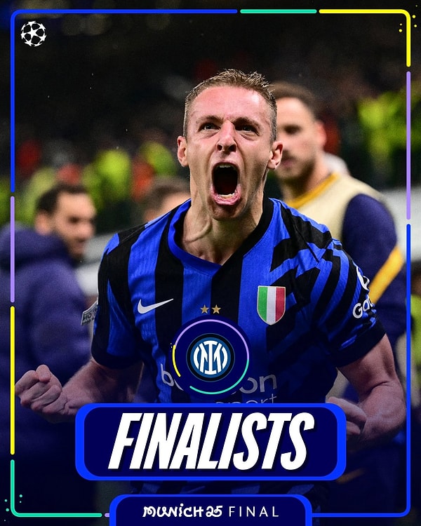 Devler Ligi'nde ilk final bileti Inter'in