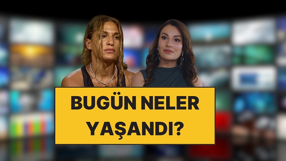 Almeda'nın Diskalifiyesinden Kızılcık Şerbeti'ndeki Mantık Hatasına TV Dünyasında Bugün Yaşananlar