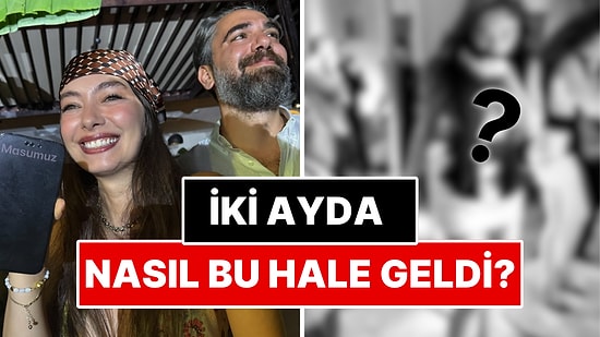 Kadir Doğulu ile Oğlu Aziz'i Kucağına Alan Neslihan Atagül'ün Doğumdan İki Ay Sonraki Fitliği Dikkat Çekti