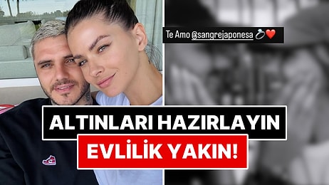 Evleniyorlar mı? Wanda Nara'dan Resmi Olarak Boşanan Mauro Icardi China Suarez'le Yüzük Taktı!