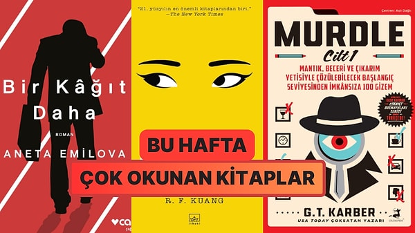Kitap Kurtlarının Tercihi Olan Haftanın En Çok Satan Kitapları