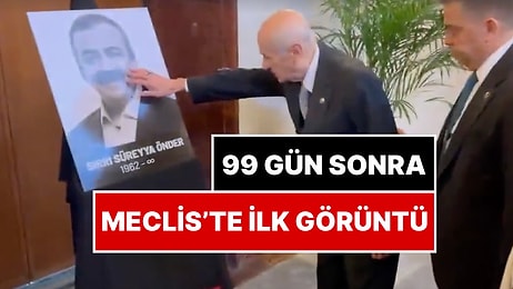 Devlet Bahçeli 99 Gün Sonra Sırrı Süreyya Önder İçin TBMM’ye Döndü: Meclis'ten İlk Görüntü!
