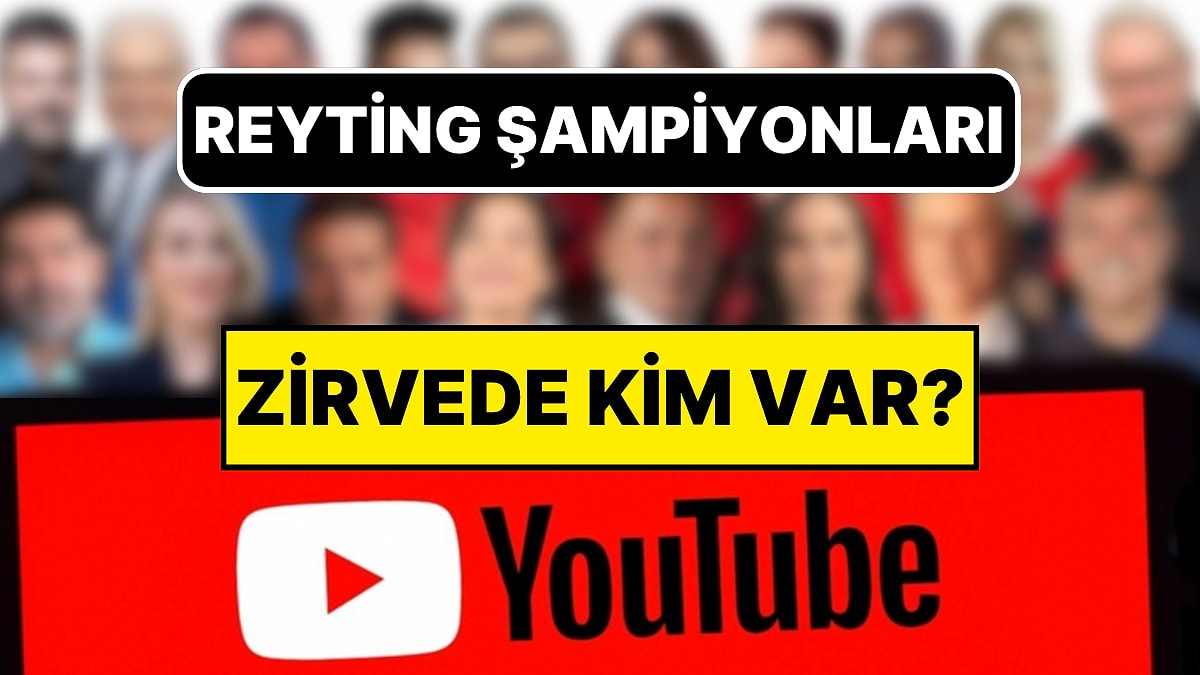 Nisan Ayında YouTube&apos;un Reyting Rekoru Kıran Gazetecileri Belli Oldu: Zirvedeki İsim Listeye Ambargo Koydu!