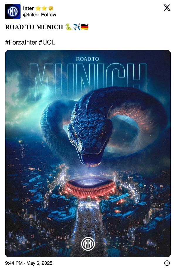Inter'in paylaşımı 👇