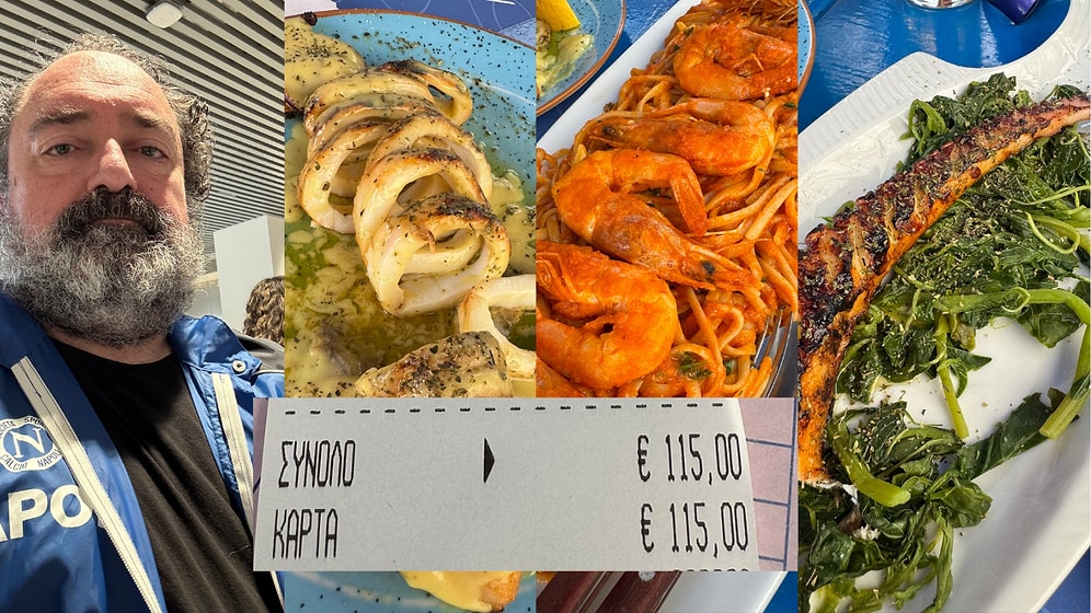 Yemeksepeti Kurucusu Nevzat Aydın Yunanistan'da Ödediği Hesabı Paylaştı