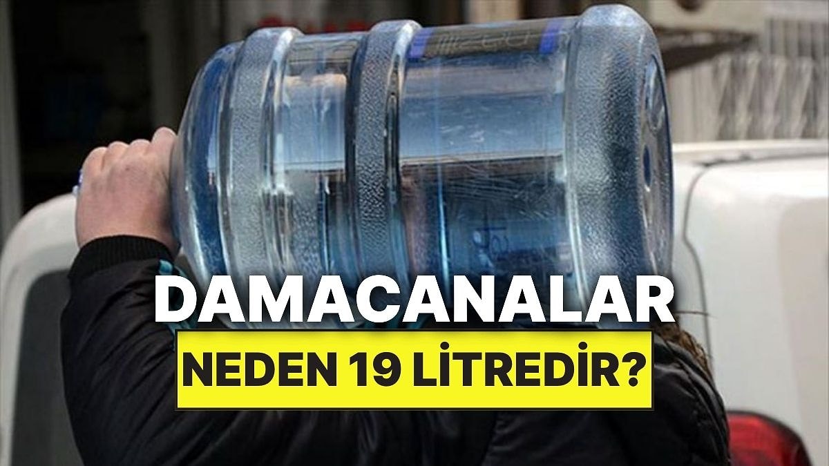 Damacanalar Neden Tam Olarak 20 Değil de 19 Litre Olarak Satılır?
