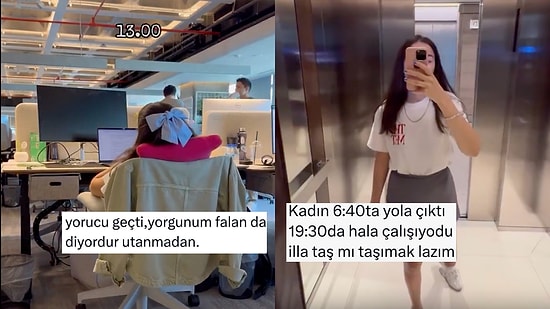 Ofisinden Bir İş Gününü Paylaşan Kadın Tartışmaya Neden Oldu