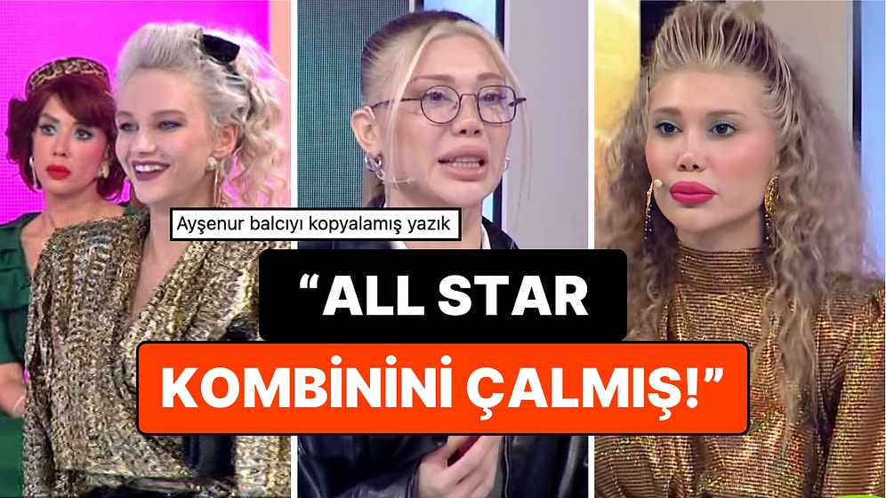 İşte Benim Stilim'de Sema'nın Eski Yarışmacı Ayşe Nur Balcı'nın 80'ler Kombinini Kopyaladığı İddia Edildi!