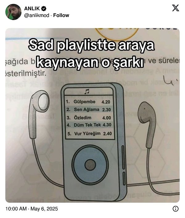 Hadise'ye göre o da sad olabilir.