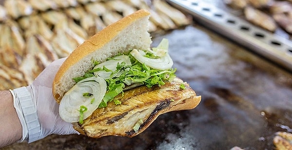 1. Don't Leave Without Trying Fish Bread in Eminönü