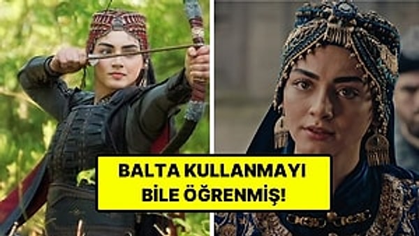 atv'nin fenomen dizisi Kuruluş Osman'da Bala Hatun'u canlandıran Özge Törer, rolü gereği öğrendikleriyle herkesi şoke etti.