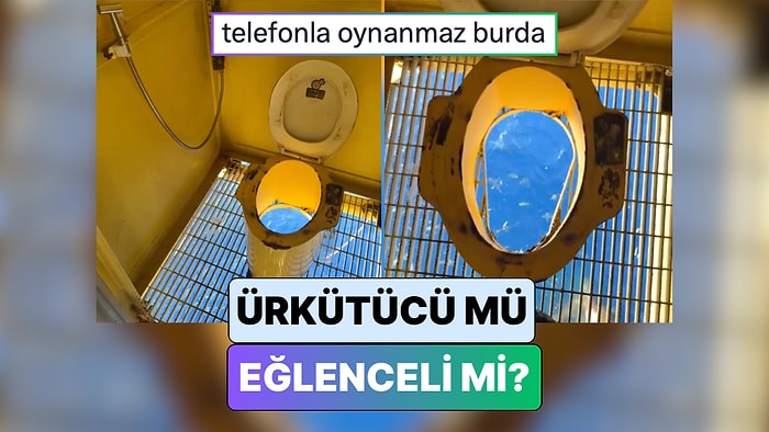 Bir Gemide Kullanılan Tuvalet Sistemi Görenleri Şaşırttı: Siz Bu Tuvaleti Kullanabilir miydiniz?