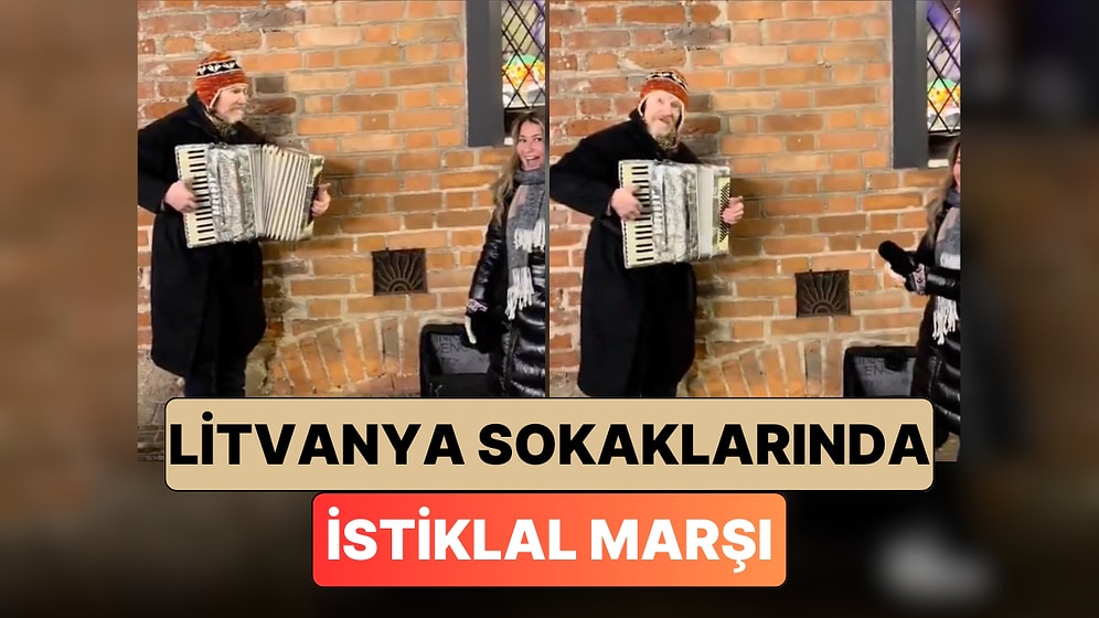 Litvanya'da Sokak Müzisyeni Kendisine Para Atan Kişinin Türk Olduğunu Öğrenince "İstiklal Marşı" Çaldı