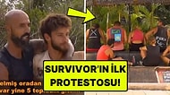 Survivor'da Kırmızı Takım, Batuhan ve Volkan'ı Protesto Edip Arkalarını Döndü