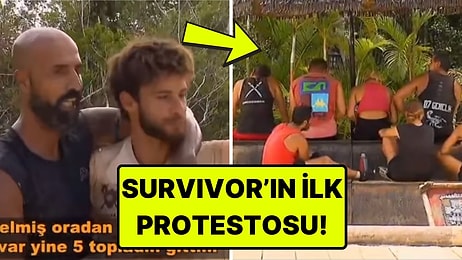 Survivor'da Kırmızı Takım, Batuhan ve Volkan'ı Protesto Edip Arkalarını Döndü