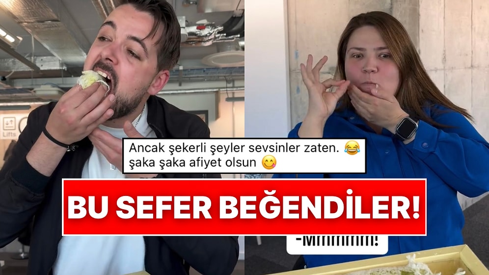 Yurt Dışında Yaşayan Türk Kadın Yabancı Arkaşlarına Pişmaniye Denetti: Bu Sefer Beğenileri Topladı