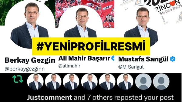 X Kullanıcıları Ekrem İmamoğlu'na Destek Amacıyla Profil Fotoğraflarını Değiştirmeye Başladı