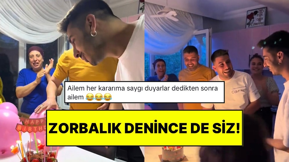 Kulağını Deldiren Adama Ailesinden “Prenses” Konseptli Parti Sürprizi!