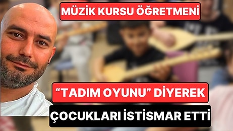 Mersin'deki Bir Müzik Kursu Öğretmeni "Göz Bağlama Oyunu" ile Çocukları İstismar Etti