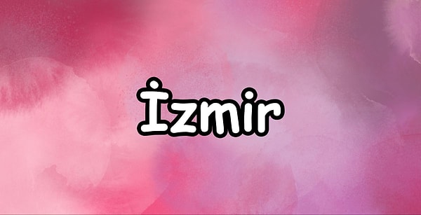 Kaderinde yazılı olan kişi İzmir'de yaşıyor!
