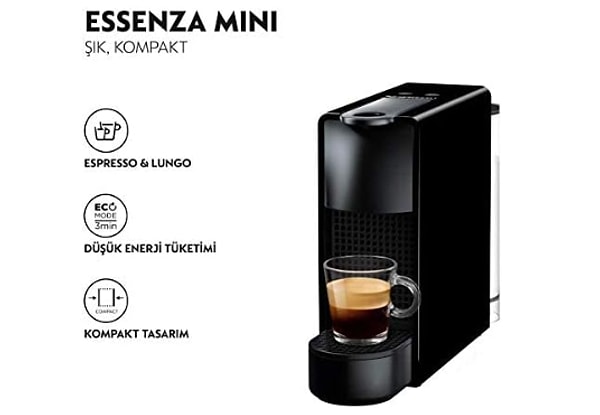 Nespresso C30 Essenza Mini Kapsüllü Kahve Makinesi