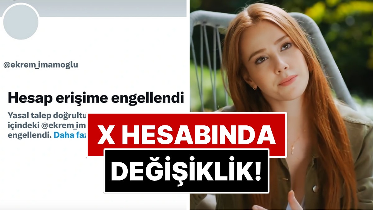 X Hesabına Erişim Engeli Getirilen Ekrem İmamoğlu&apos;na Elçin Sangu&apos;dan Destek!