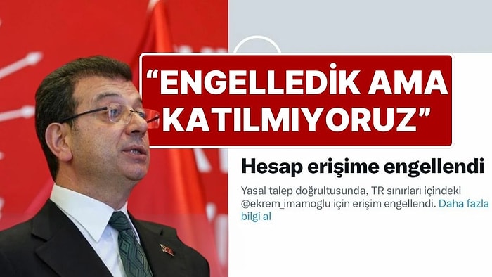 X’ten (Twitter) Ekrem İmamoğlu’nun Hesabı Hakkında Açıklama