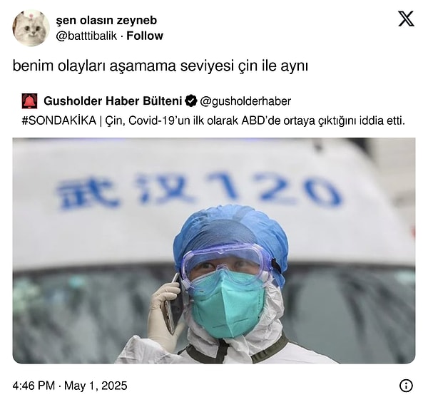 Biraz hızlı reaksiyon vermişler...