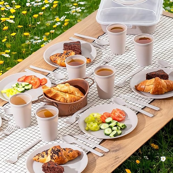 Porsima 6 Kişilik Piknik Seti