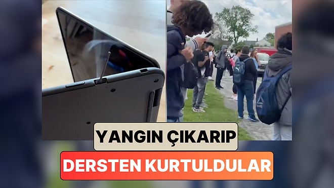 Yangın Çıkardılar! ABD'de Öğrenciler Derslerden Kaçmak İçin Tehlikeli Bir TikTok Akımı Başlattı
