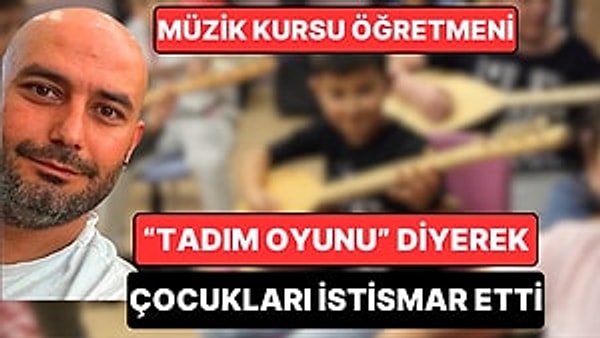 Türkiye yeni bir istismar haberiyle sarsılıyor. Gerçek Gündem'den Seyhan Avşar'ın haberine göre Mersin'deki bir müzik kursunda yaşanan istismarda kurs öğretmeni Sekan Güneş'in 7 çocuğa cinsel istismarda bulunduğu iddia ediliyor.