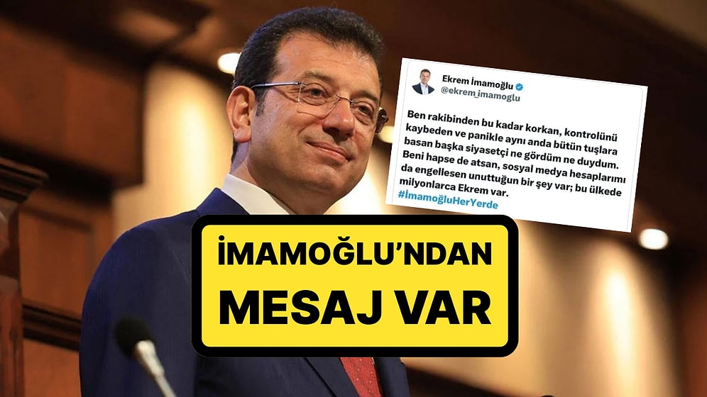 Yasaklı Hesaptaki Tweet Onlarca Kez Paylaşıldı: "Bu Ülkede Milyonlarca Ekrem Var"