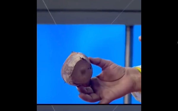İpler gözükse bile adam işini büyük bir ciddiyetle yapmaya devam etti.