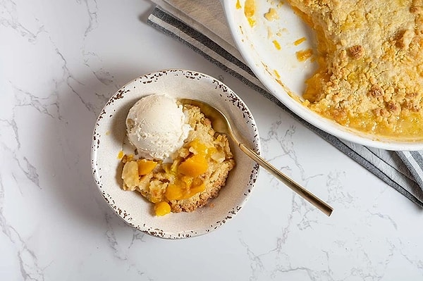 Şeftali Crumble!