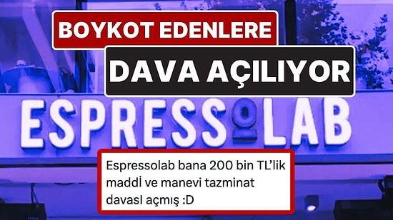 CHP’nin Boykot Ettiği Markalardan Espressolab, Boykot Çağrısı Yaptığını İddia Ettiği Kişilere Dava Açıyor