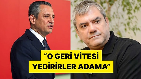 Özgür Özel'den Yılmaz Özdil'e Sert Yanıt