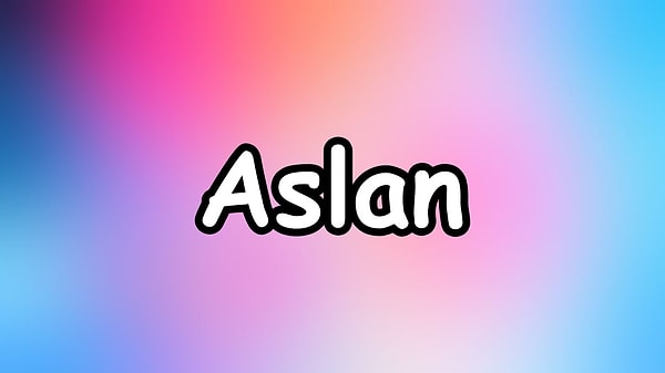 Senin burcun aslan olmalı!