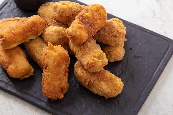 8. Tatlı Patates Kroket ve Biberiyeli Mini Patates Tabağı