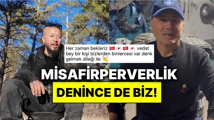 Türkiye’ye Gelen Japon Turist Ona Evini Açan Misafirperver Türk Sayesinde Harika Anılar Biriktirdi
