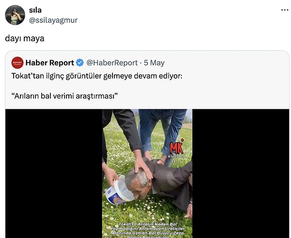 Çok iyi şaka!
