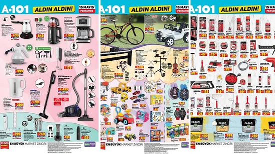 İndirim Günleri Başlıyor! 10 Mayıs - 17 Mayıs Haftasında A101, BİM ve ŞOK Aktüel Ürünler Listesinde Ne Var?