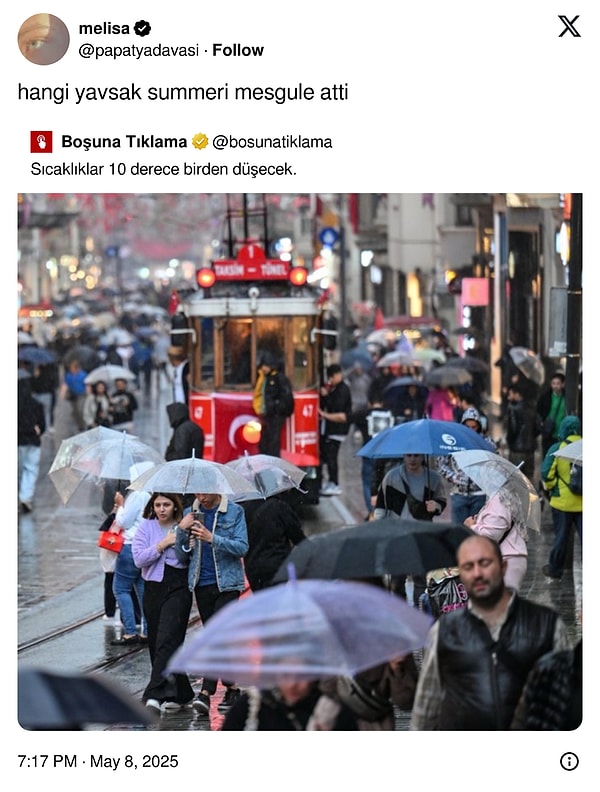 Geçen hafta o kadar aradı durdu. Görseli