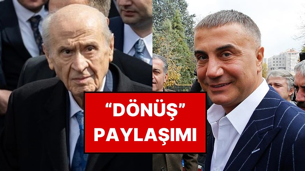 Sedat Peker’den Dikkat Çeken Paylaşımlar: “Devlet Bahçeli İle Görüştü” Sözlerini Art Arda Paylaştı