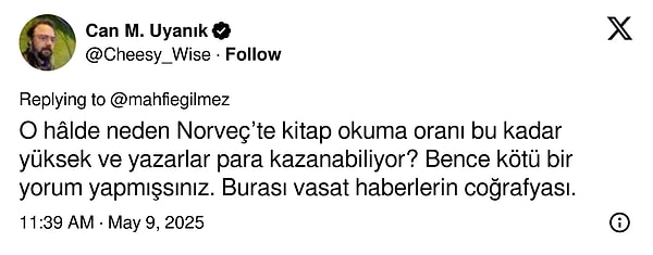 Norveç’te okuma oranı neden yüksek? Mahfi Eğilmez’den Türkiye örnekli cevap.
