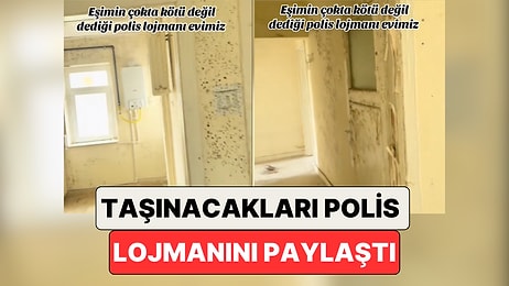 Bir Polis Memurunun Eşi Taşınacakları Lojmanın Durumunu Paylaştı