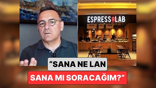 Gazeteci Deniz Zeyrek'ten Espressolab'e: ''Sana Ne Lan? Keyfimin Kahyası mısın?''